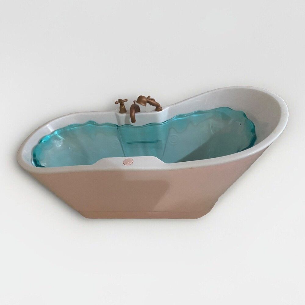 Our Generation Bath Tub w/ Water Sounds Fits 12” 18" American Girl Dolls Barbie